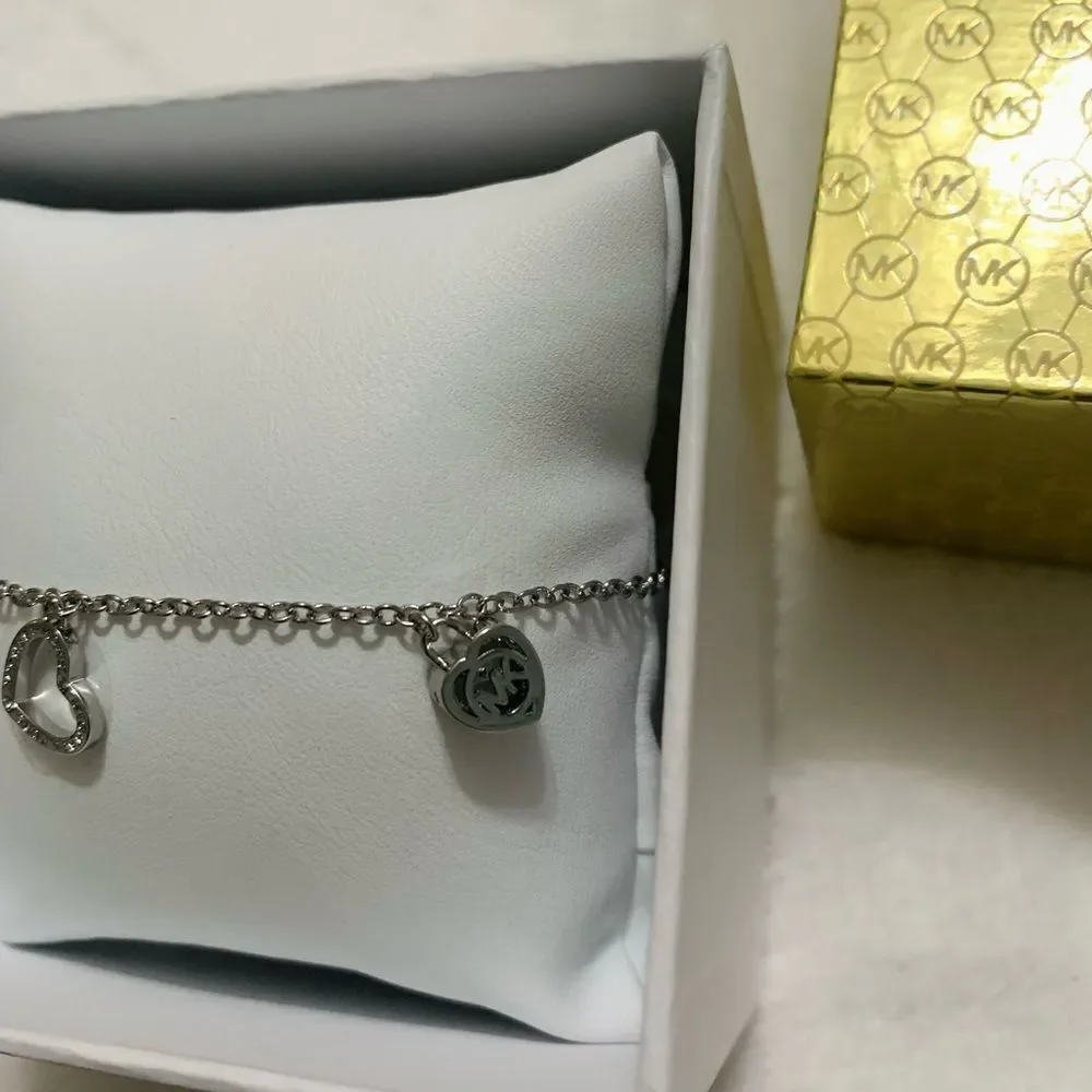 Michael kors Silver heart bracelet MKJX7780040